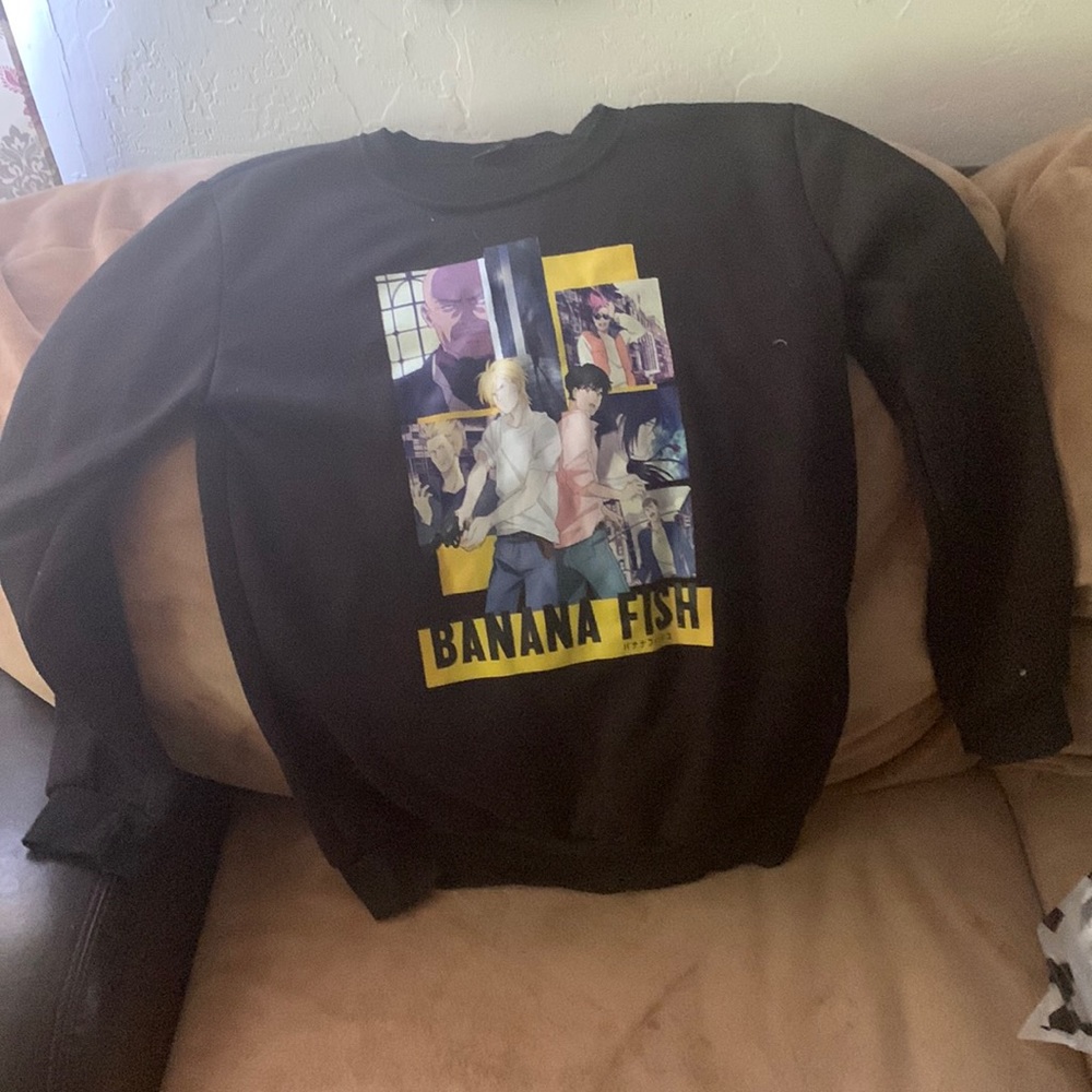 Banana Fish Crewneck, Anime